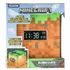 Kép 1/7 - Paladone, Minecraft: Grass Block™, 4,33", LED világítás, USB, Vezetékes, Digitális ébresztőóra