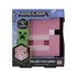 Kép 3/10 - Paladone, Minecraft: Pig™, 11 cm (4"),  Hang, USB, Elemes, Vezeték nélküli, Éjszakai fény