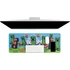 Imagine 3/9 - Paladone, Minecraft: Creeper™, Large, 80 x 30 cm, material textil, antiderapant, pentru gameri, tastatură și mouse pad