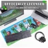 Imagine 8/9 - Paladone, Minecraft: Creeper™, Large, 80 x 30 cm, material textil, antiderapant, pentru gameri, tastatură și mouse pad