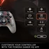 Kép 11/11 - PowerA Advantage+, Xbox Series X|S, Xbox One, PC, Twist Thumbstick, Hall Effect, Bloom & Gloom, Vezetékes kontroller