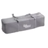 Imagine 7/10 - Pat pentru copii, Promedix PR-803G, Travel, 125 x 65 x 74 cm, Pliabil, Gri-Transparent