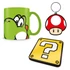 Kép 1/2 - Pyramid GP85205, Super Mario & Yoshi, Official, Bögre, alátét és kulcstartó ajándék szett