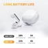 Kép 3/6 - QCY AilyBuds Pro+, Hi-Res Audio, ANC, Vízálló, Bluetooth, Kék, Vezeték nélküli headset