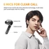 Kép 6/6 - QCY AilyBuds Pro+, Hi-Res Audio, ANC, Vízálló, Bluetooth, Kék, Vezeték nélküli headset