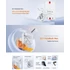 Imagine 7/10 - QCY MeloBuds Neo, Crystal Clear, ENC, Rezistent la apă, Bluetooth, Alb, Căști fără fir