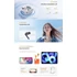 Imagine 8/10 - QCY MeloBuds Neo, Crystal Clear, ENC, Rezistent la apă, Bluetooth, Alb, Căști fără fir