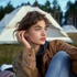 Imagine 5/7 - QCY AilyBuds Clear, ENC Crystal, Hi-Res, Bluetooth, Rezistent la apă, Violet, Căști fără fir