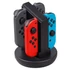 Imagine 1/5 - Statie de incarcare, QWare Gaming Docking station, Nintendo Switch, Joy-Con, Negru