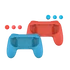 Kép 1/6 - QWare Gaming Controller Holders, Nintendo Switch, Kék-Piros, Joy-Con markolat + Thumb Grips