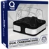 Imagine 4/4 - Statie de incarcare, QWare Gaming Charging Dock, PlayStation 5®, DualSense, Dual Charging, Negru-Alb