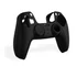 Imagine 2/3 - Capac controller, QWare Gaming Silicone Sleeve, PlayStation 5®, DualSense™, Impermeabil, Negru