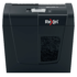 Kép 1/7 - Rexel Secure X6, 10 liter, Konfetti vágás, P-4 DIN, 6 lap, Fekete, Iratmegsemmisítő