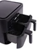 Kép 5/5 - Tesla AF900BSD, Air fryer, 4.5 l + 4.5 l, 2400 W, 80-200 C, 2 kosaras, Fekete, Forrólevegős Sütő
