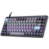 Imagine 4/6 - Tastatura, Tracer FINA 84, GameZone, Mecanic (Red Switch), Iluminare Rainbow, US, Cu fir / Fara fir, Negru