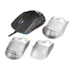 Imagine 3/9 - Tracer Neon, GameZone, 12400 DPI, iluminare RGB, PixArt optic, USB, transparent, mouse cu fir