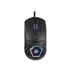 Imagine 4/9 - Tracer Neon, GameZone, 12400 DPI, iluminare RGB, PixArt optic, USB, transparent, mouse cu fir