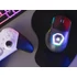 Imagine 7/9 - Tracer Neon, GameZone, 12400 DPI, iluminare RGB, PixArt optic, USB, transparent, mouse cu fir