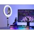 Imagine 4/7 - Tracer Ring Light 10W 30cm Vezérelhető Gyűrűs LED lámpa normál állvánnyal