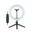 Obraz 1/8 - Tracer Ring Light, 10 W, 26 cm, 600-1300 lm, USB, Ring LED svetlo s mini stojanom