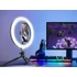 Obraz 6/8 - Tracer Ring Light, 10 W, 26 cm, 600-1300 lm, USB, Ring LED svetlo s mini stojanom
