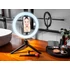 Obraz 7/8 - Tracer Ring Light, 10 W, 26 cm, 600-1300 lm, USB, Ring LED svetlo s mini stojanom