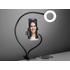 Kép 6/6 - Tracer Ring Light 6W 9cm Gyűrűs LED lámpa telefontartóval