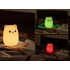 Kép 7/8 - Tracer Teddy Bear, RGB LED, 5 színtónus, 4 világítási mód, Vezeték nélküli, Éjszakai lámpa