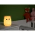 Imagine 4/8 - Lampa de noapte, Tracer Teddy Bear, RGB LED, 5 culoare, 4 modul de iluminare, Wireless, Alb