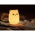 Imagine 8/8 - Lampa de noapte, Tracer Teddy Bear, RGB LED, 5 culoare, 4 modul de iluminare, Wireless, Alb
