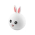 Imagine 2/8 - Lampa de noapte Tracer Bunny, RGB LED, 5 culoare, 4 modul de iluminare, Wireless, Alb