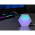 Imagine 6/10 - Set lampi de perete, Tracer Ambience, Smart Hexagon, 9 W, Bluetooth 5.0, Wi-Fi, RGB iluminare, Gamer, Alb