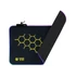 Imagine 2/6 - Tracer HEXY1, GameZone, 800 x 300 mm, Iluminare RGB, țesătură texturată, anti-alunecare, negru, tastatură și mouse pad