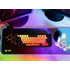 Imagine 5/6 - Tracer HEXY1, GameZone, 800 x 300 mm, Iluminare RGB, țesătură texturată, anti-alunecare, negru, tastatură și mouse pad