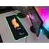 Imagine 5/7 - Tracer Maxi RGB, GameZone, 800 x 300 mm, Iluminare RGB, țesătură, anti-alunecare, negru, tastatură și mouse pad