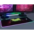 Imagine 7/7 - Tracer Maxi RGB, GameZone, 800 x 300 mm, Iluminare RGB, țesătură, anti-alunecare, negru, tastatură și mouse pad