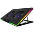 Obraz 9/10 - Tracer Snowman Pro, 17'' (Max), RGB osvetlenie, 6 výškových nastavení, 2300 ot./min., čierna, chladiaca podložka pod notebook