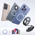 Obraz 3/9 - Ven-Dens Strong Magnetic Holder, 360 fokos forgás, Szélvédőre rögzíthető, Mágneses, Mobiltelefon tartó