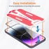 Kép 4/7 - Ven-Dens MagicGlass Box, Apple Iphone 14 Pro, 0,33 mm, 9H, Edzett üveg, Kijelzővédő fólia