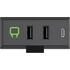 Bild 1/7 - Venom Console HUB, Xbox Series X, 3 port, 2 x USB-Type-A, 1 x USB Type-C, Schwarz, Konsolen-USB-Extender