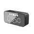 Imagine 2/5 - XO F41, 5 W, Bluetooth, USB, Jack 3.5 mm, FM, Mp3, Wireless, Negru, Radio cu ceas cu alarmă și difuzor