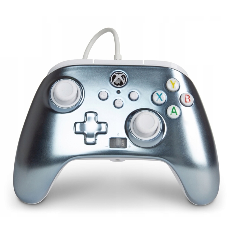 PowerA EnWired Xbox Series X|S, Xbox One, PC Vezetékes Metallic Ice kontroller
