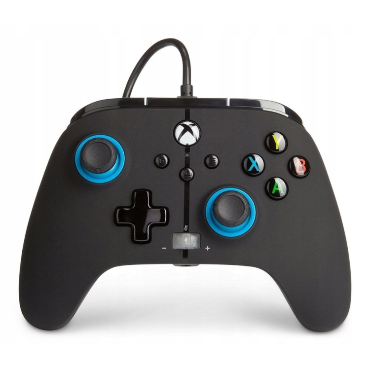 PowerA EnWired Xbox Series X|S, Xbox One, PC Vezetékes Blue Hint kontroller
