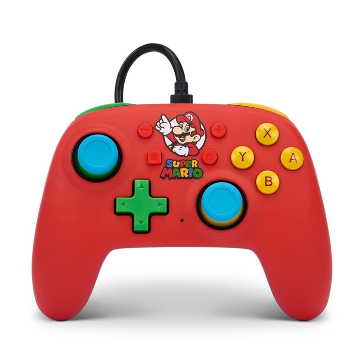 PowerA Nano Wired Nintendo Switch Mario Medley vezetékes kontroller