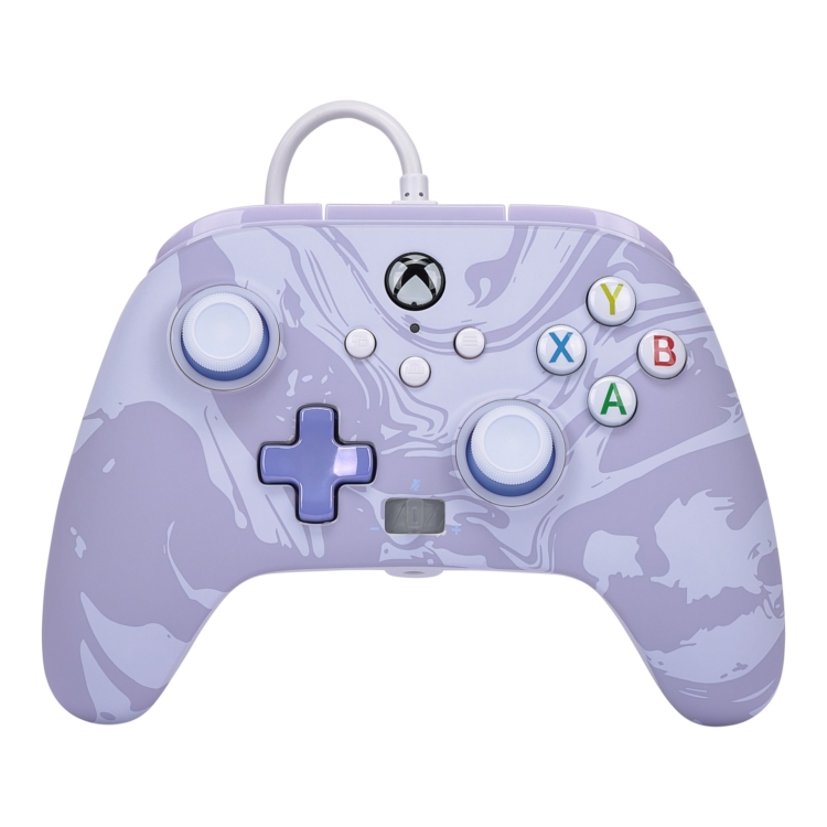 PowerA EnWired Xbox Series X|S, Xbox One, PC Vezetékes Lavender Swirl kontroller