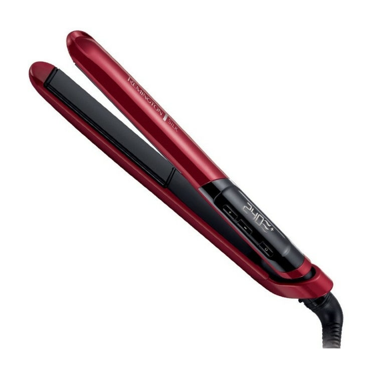 Remington S9600 Silk 150°C - 235°C fekete-piros kerámia hajvasaló