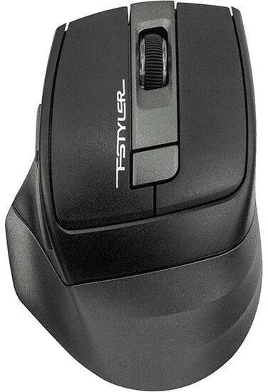 A4TECH FB35, FStyler, 2000 DPI, RF + Bluetooth, optică, dreptaci, verde miez de noapte, mouse fără fir
