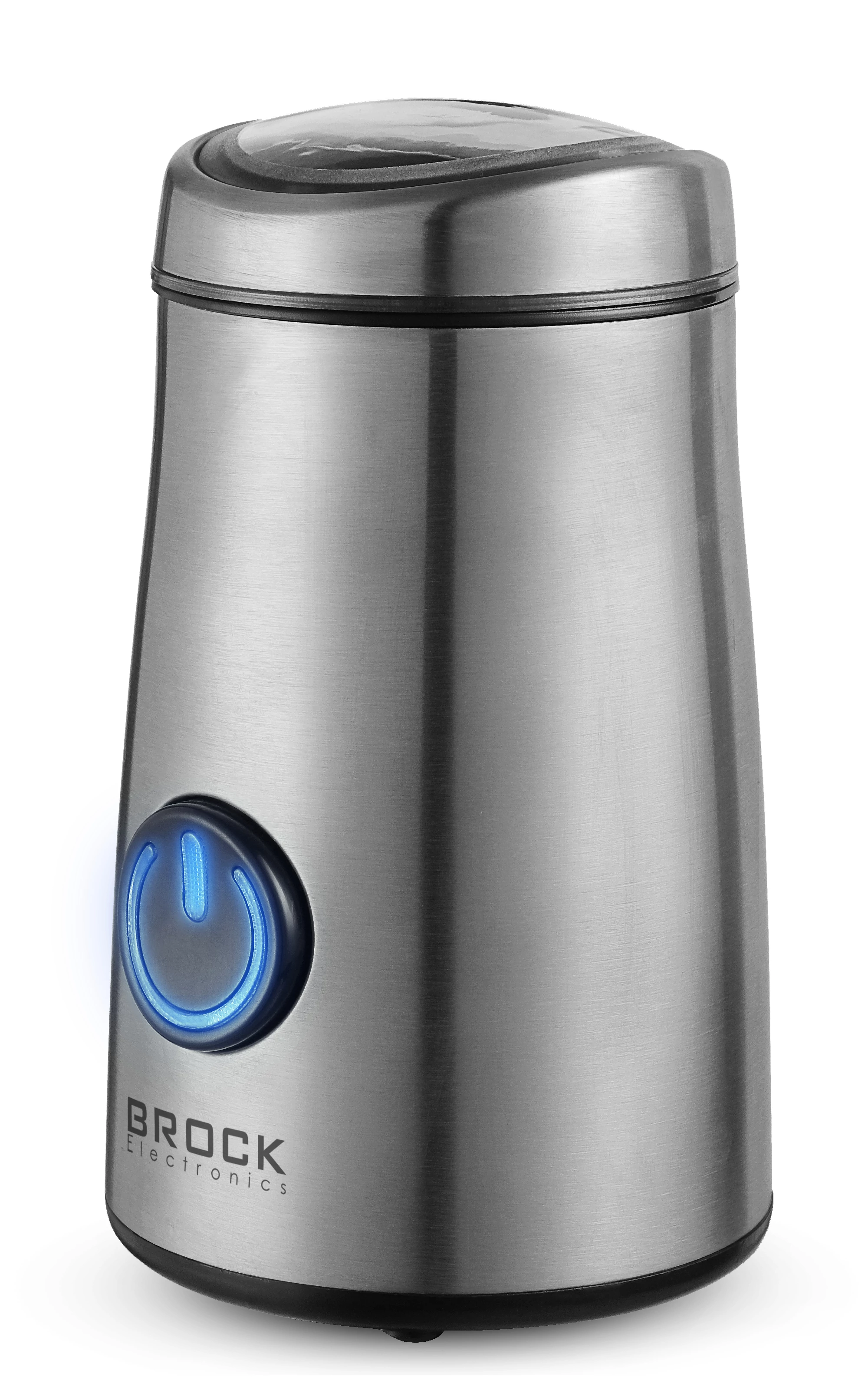 Brock CG 1050 SS, 150 W, 50g, Nerez, Inox, Elektrický mlynček na kávu
