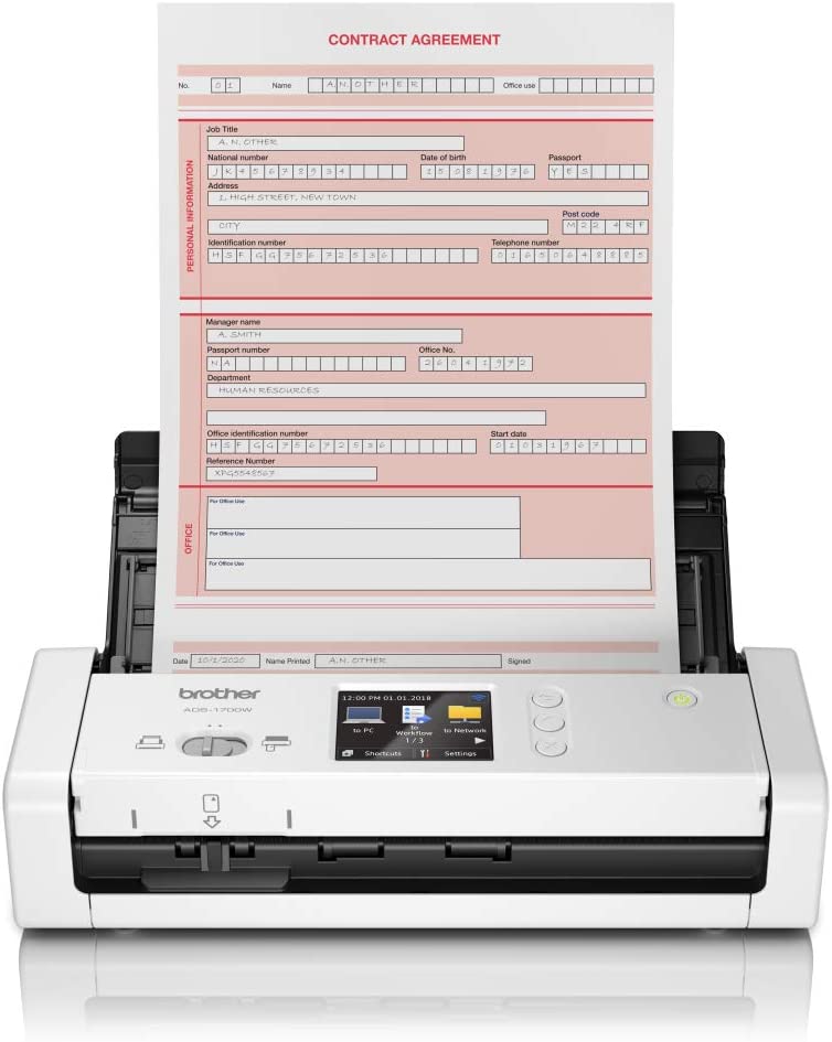 Brother ADS-1700W kompakt dokumentum szkenner
