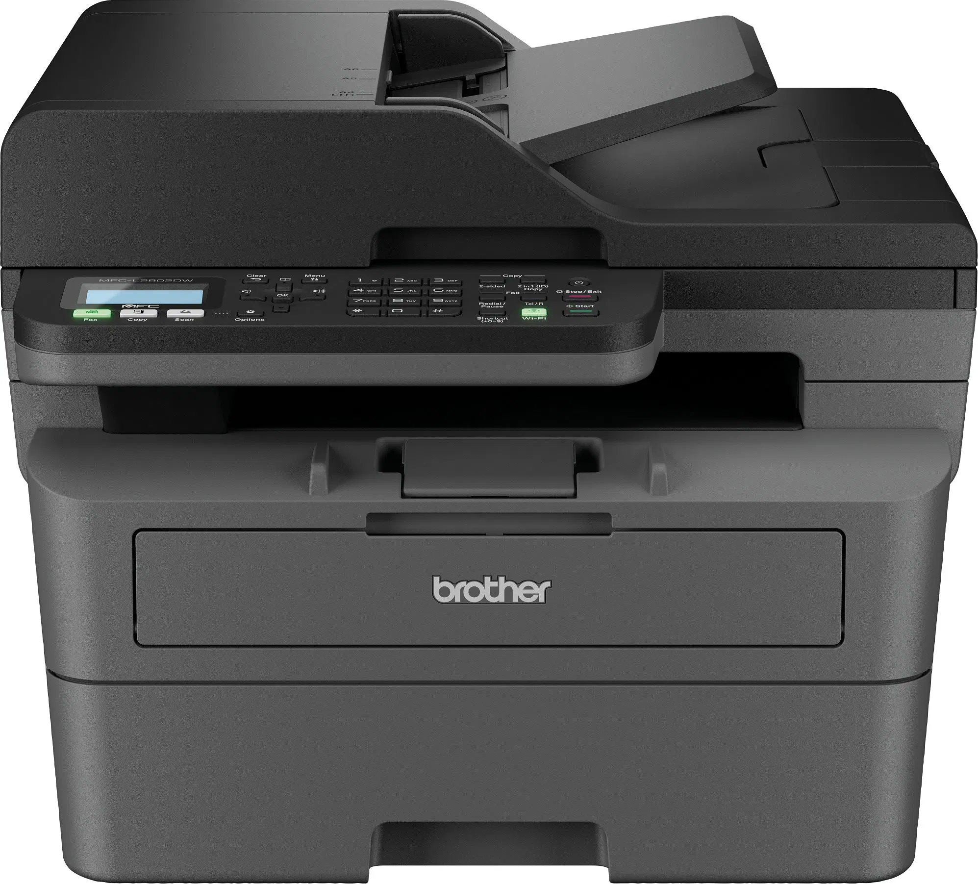 Brother MFC-L2802DW, A4, 32 lap/perc, Wifi/LAN/USB, ADF, Duplex, Mono, Multifunkciós lézernyomtató